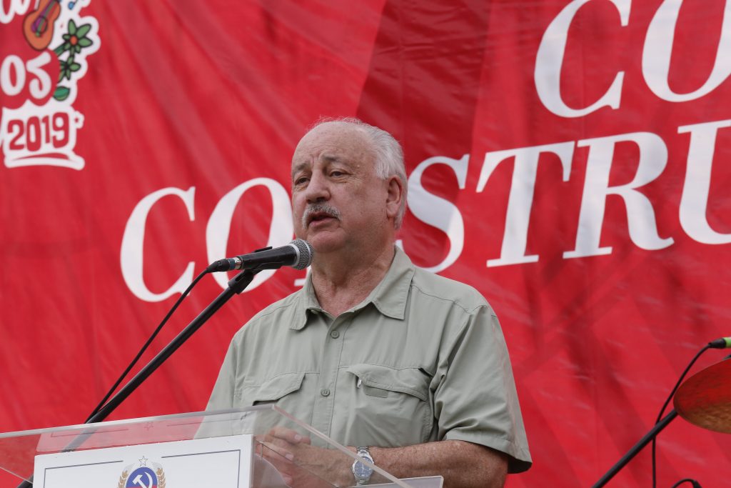 Guillermo Teillier en la inauguración Fiesta de los Abrazos: «Si quisiéramos podríamos firmar un pacto de unidad ahora mismo»