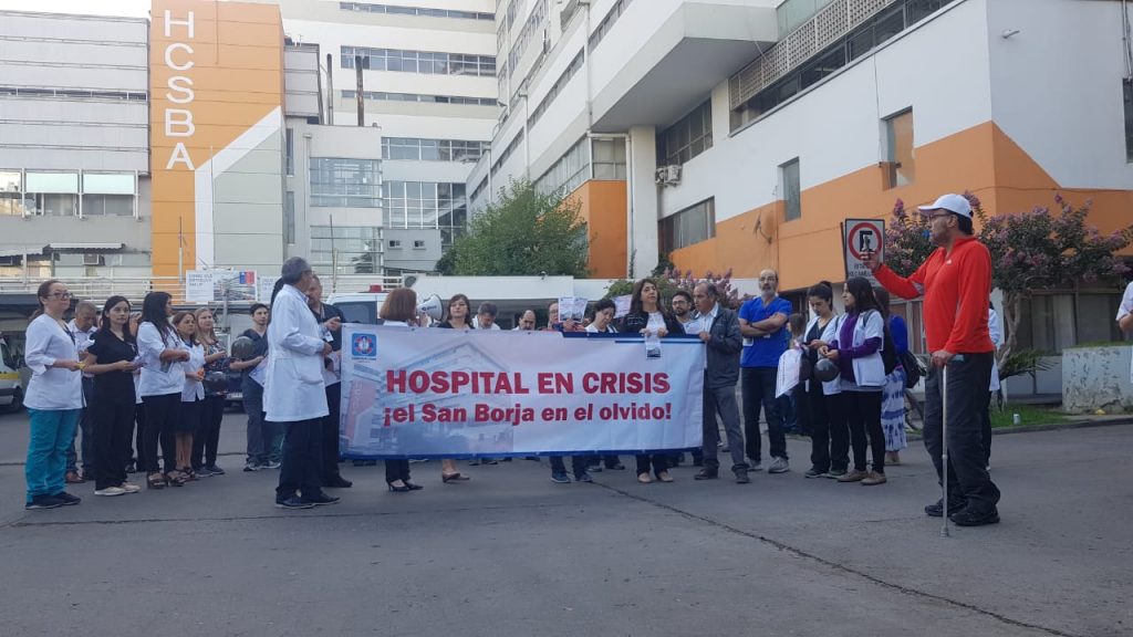 «Un hospital que parece cité»: Médicos y profesionales denuncian deplorables condiciones del Hospital San Borja Arriarán