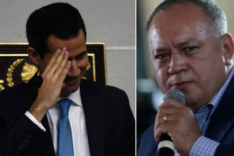 Diosdado Cabello se reunió con Guaidó antes de su autoproclamación: «Ayer me dijiste algo y hoy hiciste lo contrario»