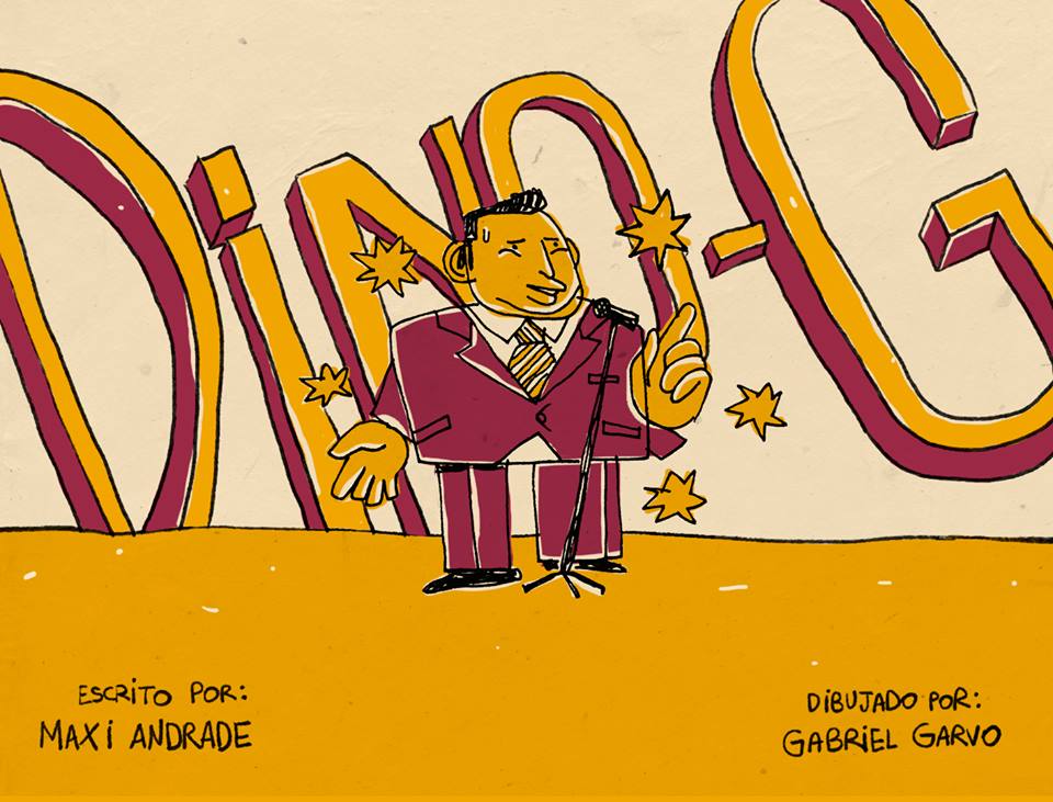 Terapia de humor: El cómic que imaginó cómo sería un show de Dino Gordillo deconstruido