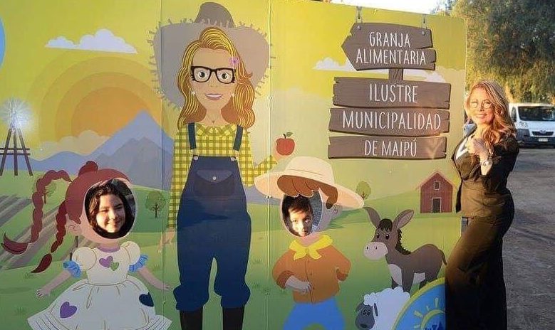 REDES| «Síndrome Cathy Barriga»: Nuevamente critican el excesivo uso de imagen de la alcaldesa de Maipú en proyecto de Granja Alimentaria