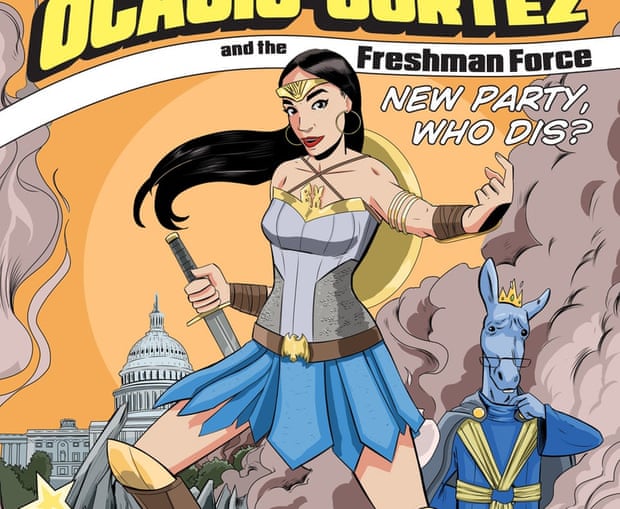 De congresista a personaje de cómic: Editorial Devil’s Due convierte a Alexandria Ocasio-Cortez en heroína