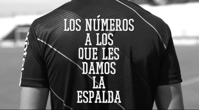 «Los números a los que les damos la espalda»: Club de fútbol uruguayo lanza campaña contra la violencia de género