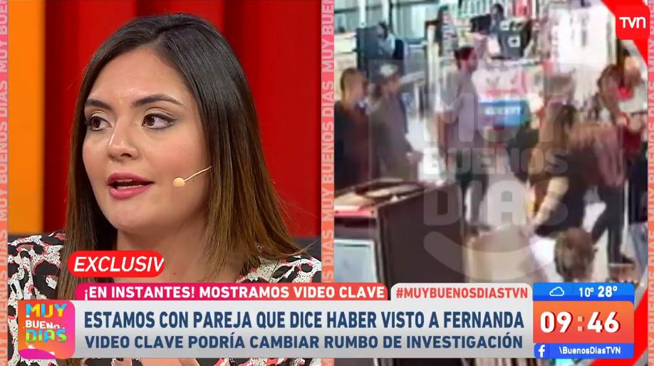 «Pidan disculpas»: Critican a TVN por difundir como exclusiva supuestas imágenes de Fernanda Maciel en el aeropuerto