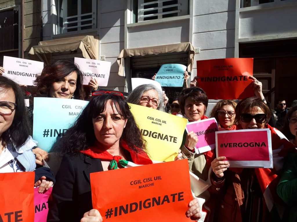 Protestas feministas en Italia lograron anular la absolución de dos violadores