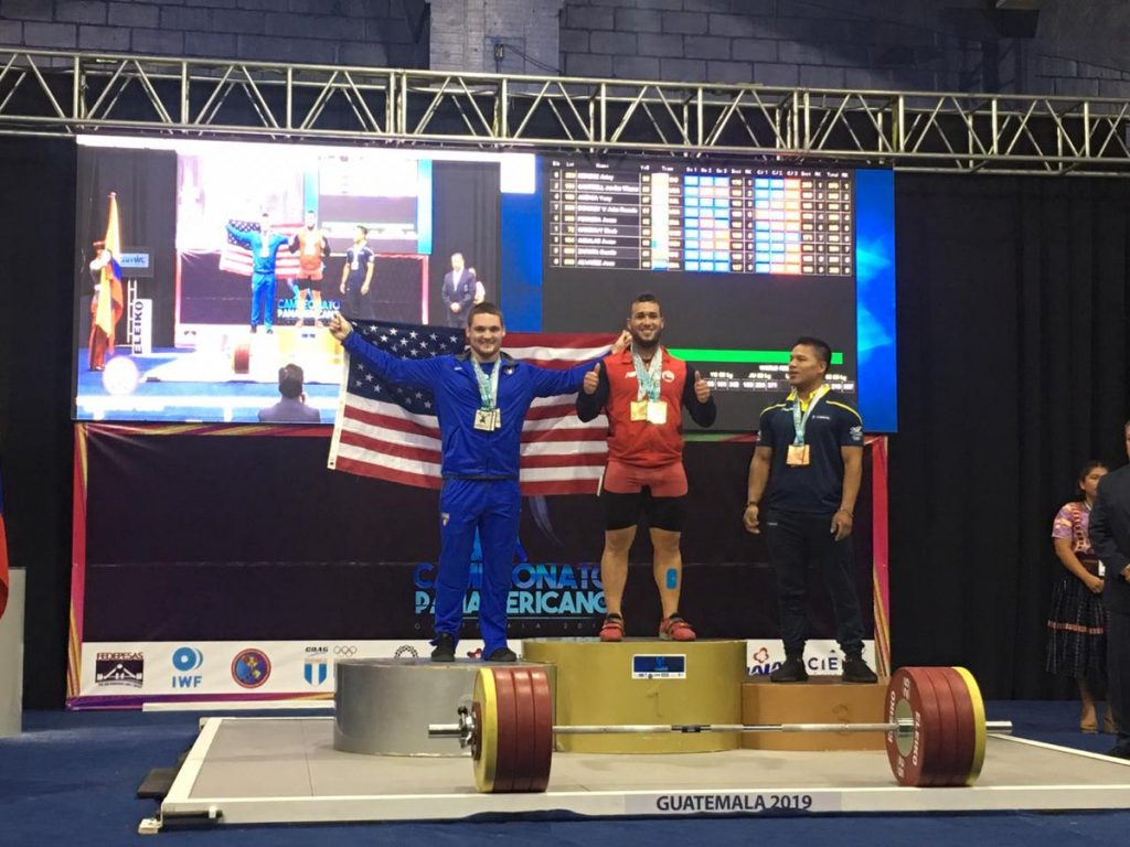 Tricampeón: Arley Méndez consigue tres medallas en el Campeonato Panamericano de Levantamiento de Pesas