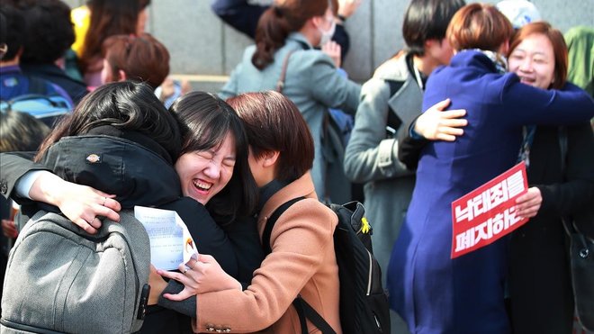Corea del Sur aprueba la despenalización del aborto libre