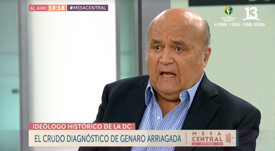 Genaro Arriagada (DC) defiende las AFP: «Un sistema de reparto es imposible»
