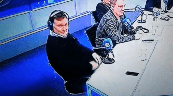 VIDEO| Luka Tudor es sorprendido haciendo gesto obsceno en cámara: Ejecutivos de Fox Sports le pidieron explicaciones