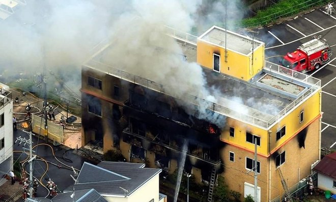 Ataque incendiario a Kyoto Animation deja al menos 24 muertos en Japón