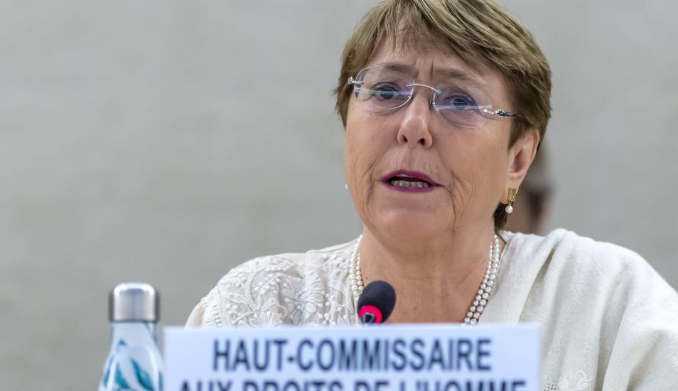 Bachelet hace un llamado a liberar a los presos políticos para protegerlos del avance del coronavirus