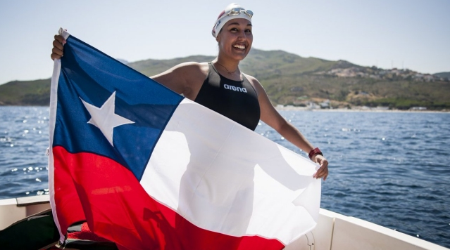 Notable: Bárbara Hernández se convierte en la primera mujer chilena en cruzar el Canal de la Mancha