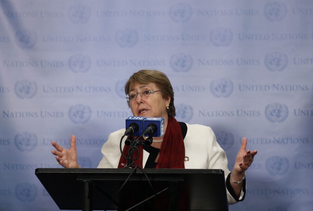 Bachelet exige que «se fijen responsabilidades» por violaciones de DD.HH. cometidas durante manifestaciones en Chile y Ecuador