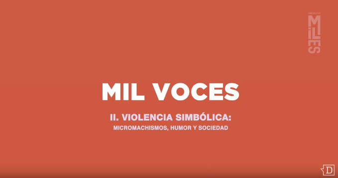 VIDEO| «Violencia simbólica y micromachismos»: Revisa el nuevo capítulo de «Mil Voces», la serie documental de Ale Valle