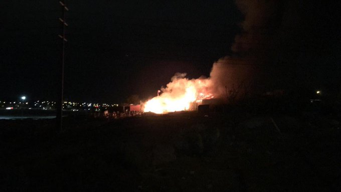 Incendio que afectó a campamento en Maipú deja cerca de 40 damnificados