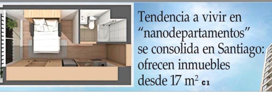REDES| «Disfrazan la miseria»: Critican nota de El Mercurio por destacar «tendencia» a vivir en «nanodepartamentos»