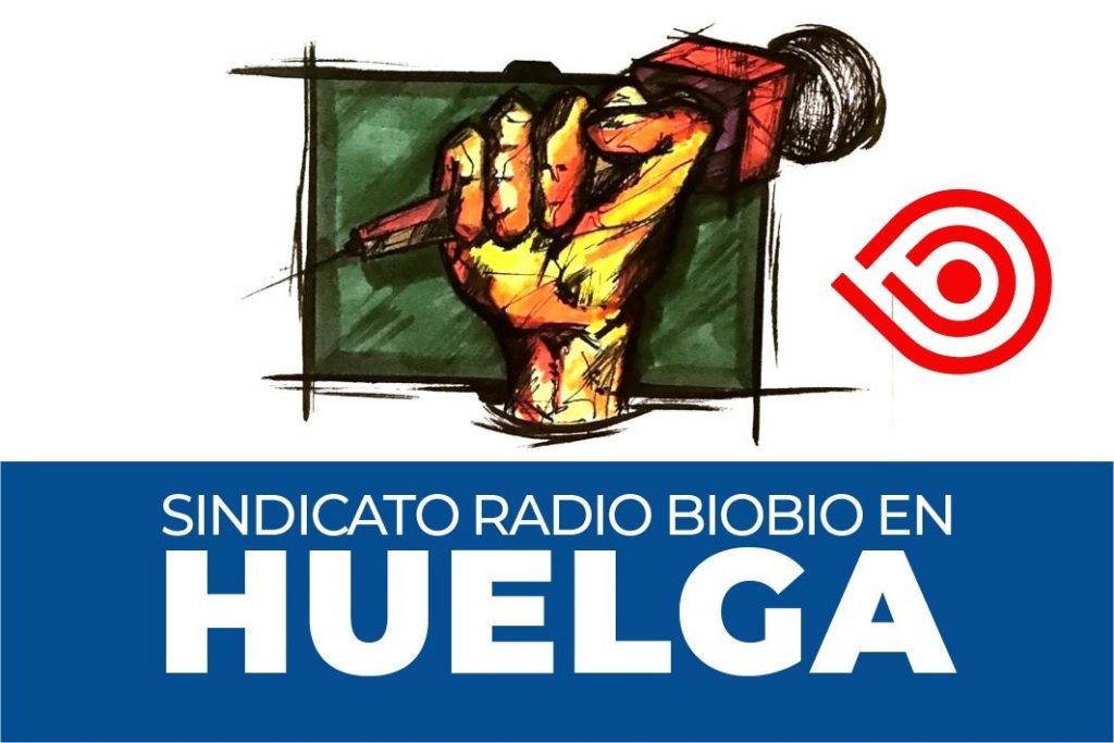 Colegio de Periodistas y sindicatos de medios respaldan huelga de trabajadores de Radio Bío Bío