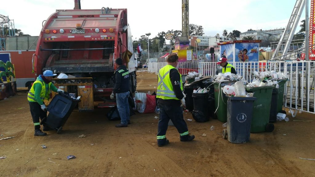 Plan de aseo en Valparaíso logra casi 2 toneladas de material reciclado tras primeros días de Fiestas Patrias