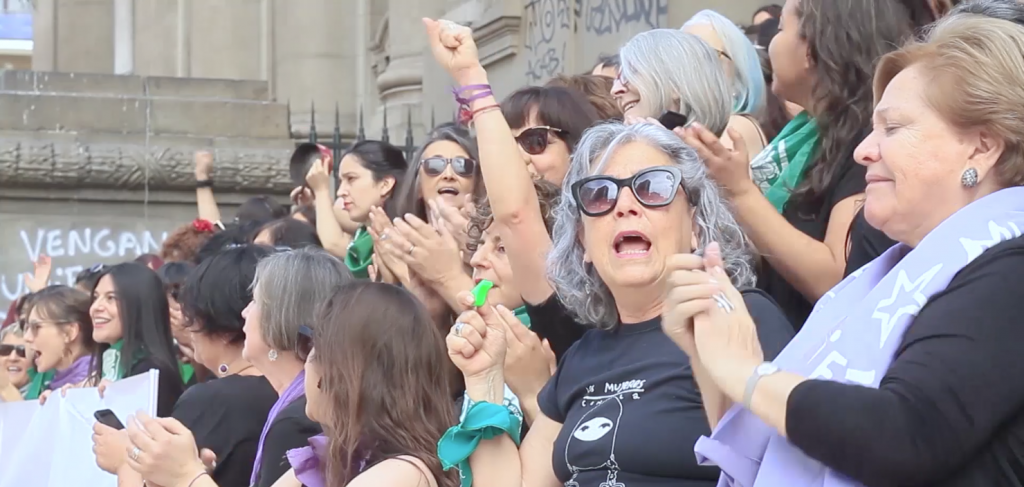 VIDEOS| «Vocería Popular»: El trabajo de la Asamblea Feminista en las manifestaciones