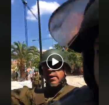 VIDEO| Revisa la transmisión en vivo de nuestro editor general de las detenciones en Plaza Italia