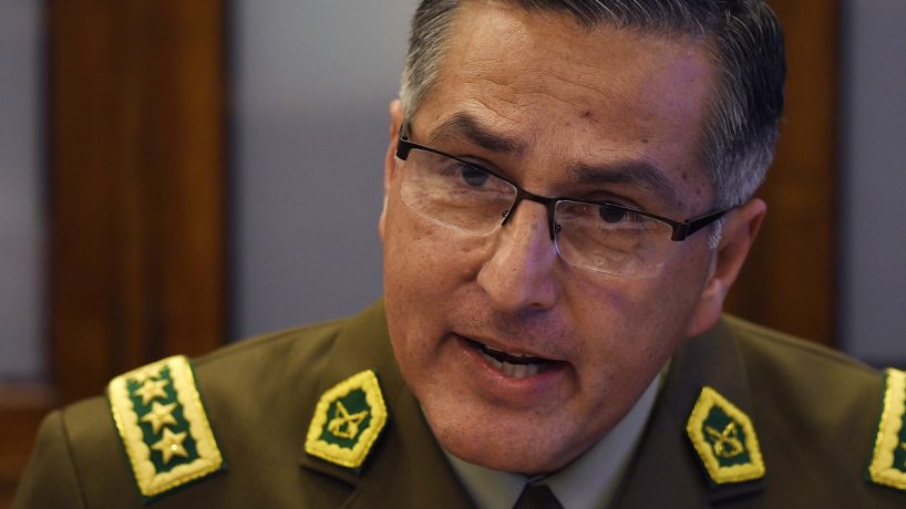 General de Carabineros Mario Rozas anuncia suspensión del uso de escopetas antidisturbios