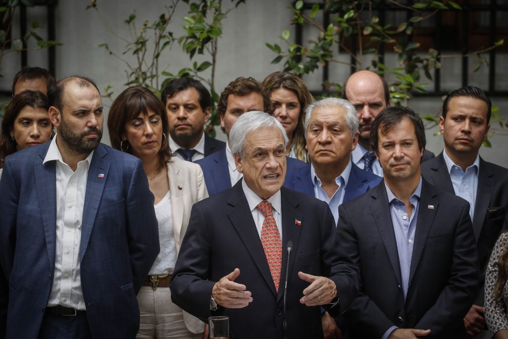 Presidente Piñera presenta plan de apoyo a las Pyme afectadas por las manifestaciones