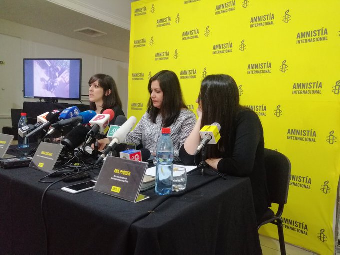 Amnistía Internacional responsabiliza a Piñera: «La intención de las fuerzas de seguridad es dañar a quienes se manifiestan»