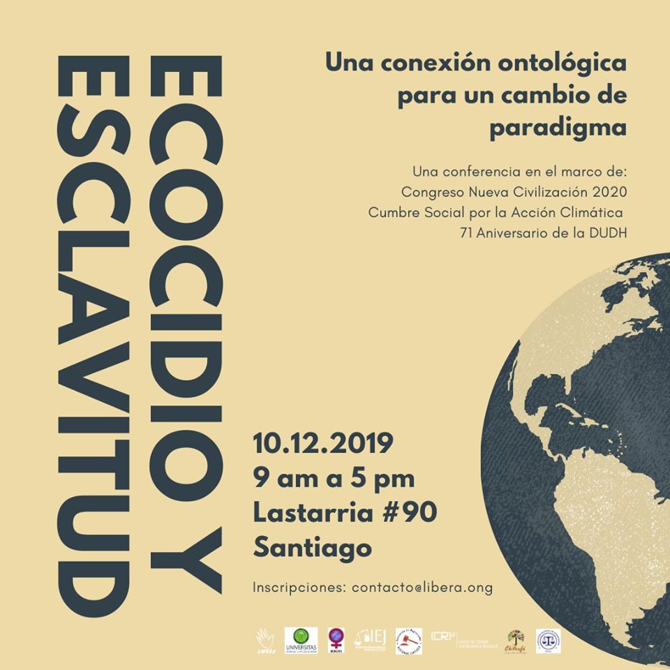 «Ecocidio y Esclavitud»: La conferencia que vincula cambio climático, industria extractiva y trata de personas