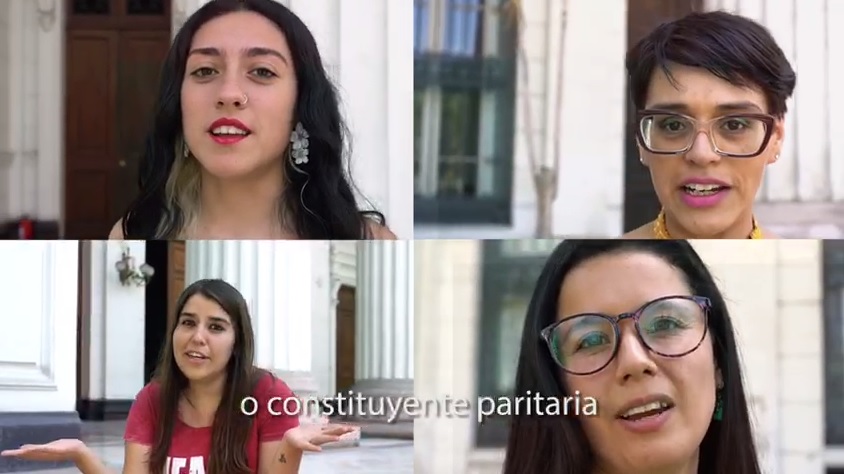 Semana clave en el Senado: Plataforma feminista «Poderosas» lanza campaña por paridad en el proceso constituyente