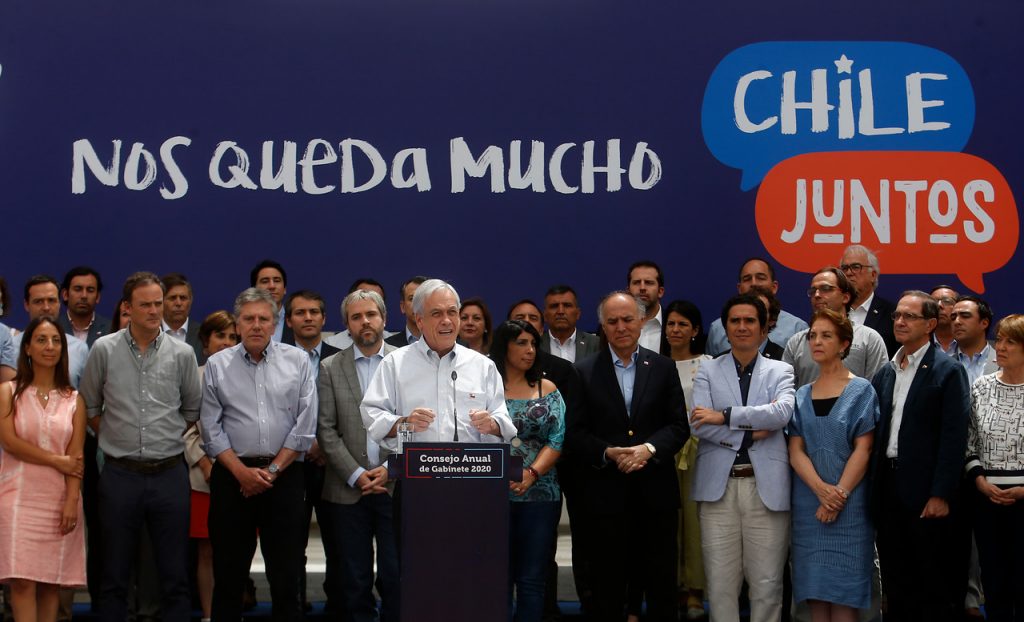 Hoja de ruta 2020: Los tres pilares de Piñera para poder «recuperar el orden público y la paz social»