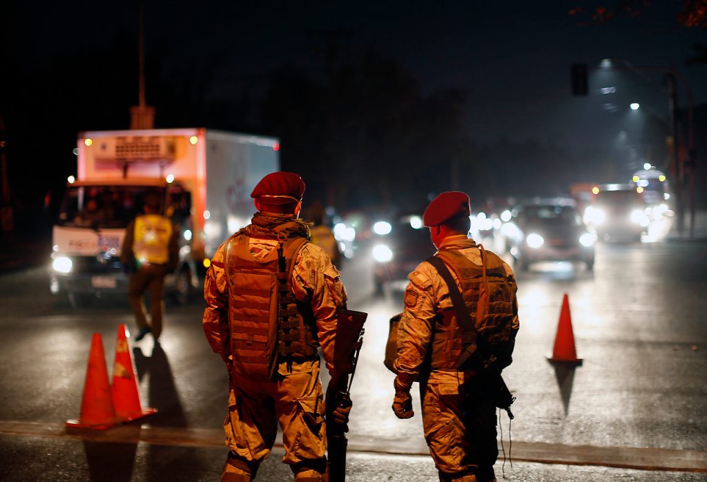 Militares dispararon en contra de conductor durante toque de queda en Temuco