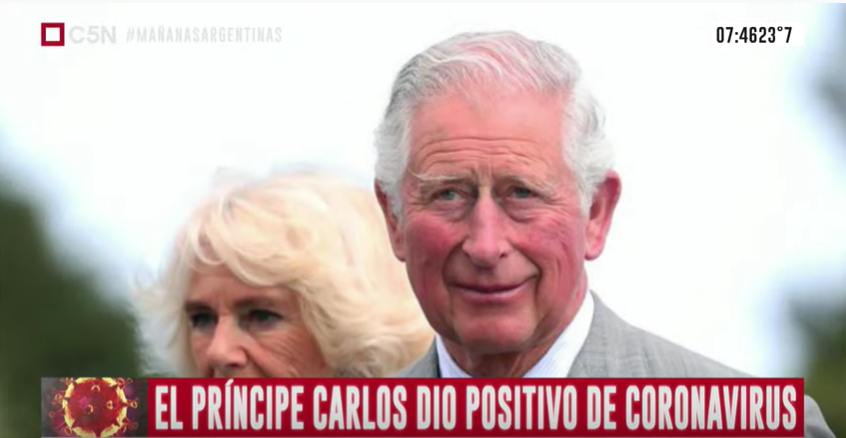 Coronavirus llegó a la realeza: Príncipe Carlos se contagió