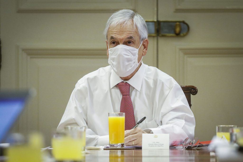 Presidente Piñera pone como condicionante “la pandemia de la crisis social” para el Plebiscito de octubre
