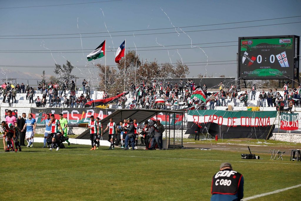 FOTOS| Palestino no perdió el tiempo y hermoseó el estadio de La Cisterna en plena cuarentena