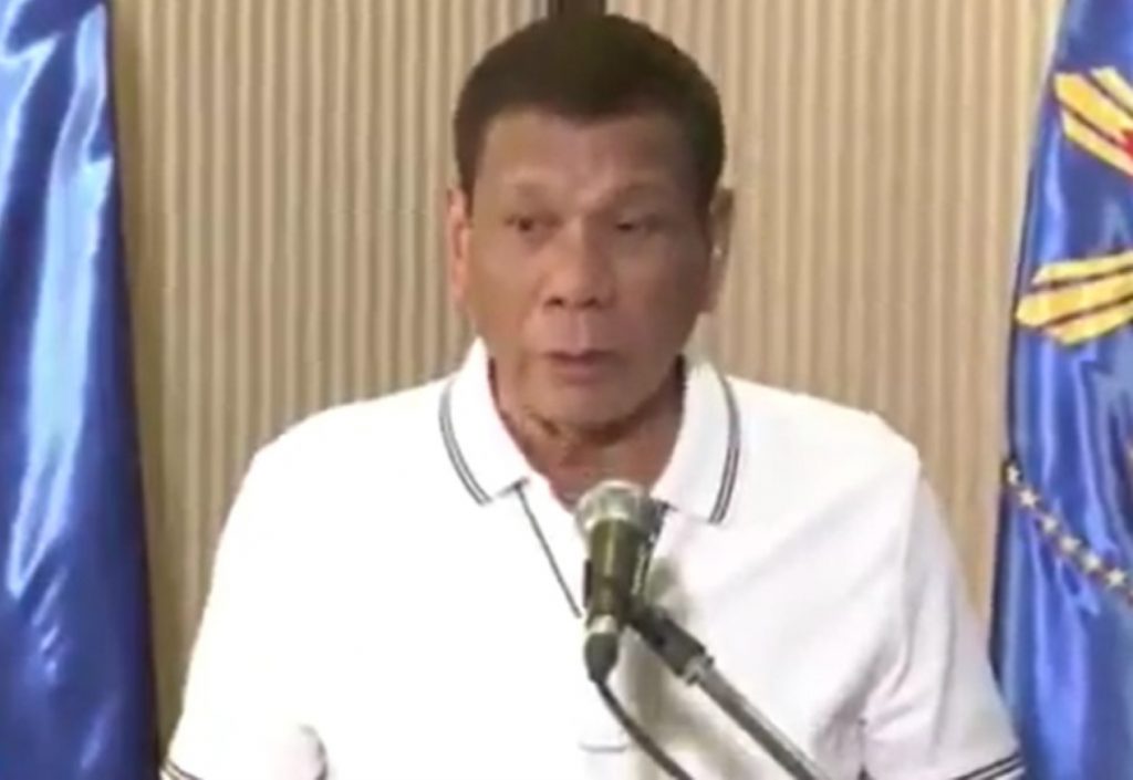 Presidente de Filipinas ordena disparar a quienes violen la cuarentena
