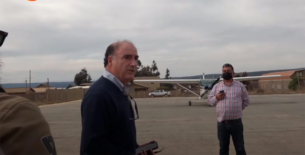 VIDEO| Acusan que sujeto viajó desde Santiago a Pichilemu en avioneta para comprar mariscos: fue devuelto a la capital
