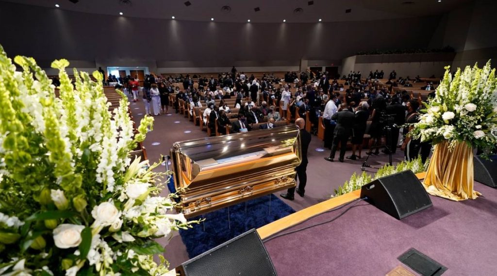 El tercer y último adiós: Ante la expectación de miles de personas, Estados Unidos despide a George Floyd en una emotiva ceremonia privada
