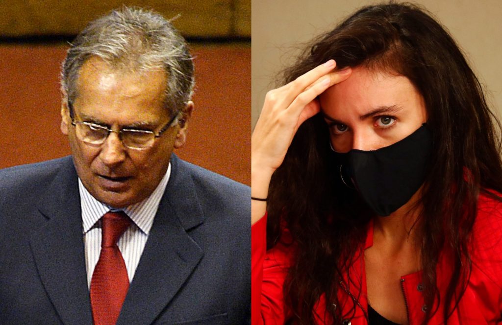 VIDEO| Diputado Nino Baltolu insulta a Camila Vallejo en plena comisión y la trata de «venenosa»